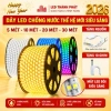Dây đèn LED ngoài trời 30m‑5m siêu sáng 2 hàng, chống nước, kèm nguồn điều khiển - giá chỉ 73.000₫