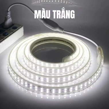 Dây đèn LED ngoài trời 30m‑5m siêu sáng 2 hàng, chống nước, kèm nguồn điều khiển - giá chỉ 73.000₫ 10