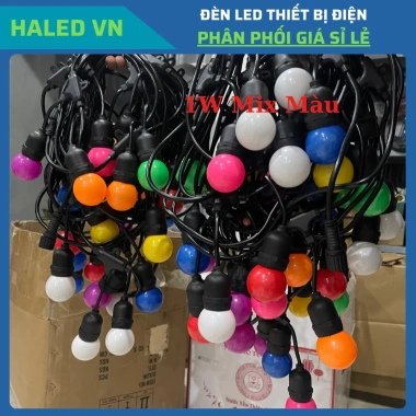 Dây đèn LED ngoài trời 5-10m chống nước, trang trí quán cafe, trà sữa - 86.000đ 4