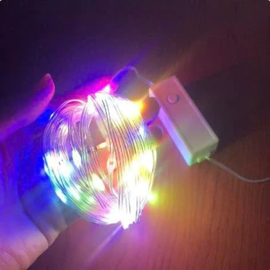 Dây đèn LED nhấp nháy hạt gạo 16 triệu màu 220V chống nước - 10‑50m, giá chỉ 65.000₫