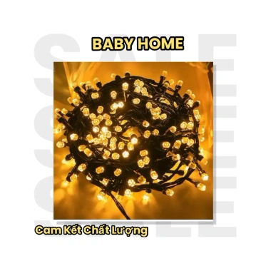 Dây Đèn LED Nháy 50m IP65 Chống Nước Nhiều Màu Trang Trí Ngoài Trời