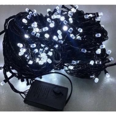 Dây Đèn LED Nháy Chớp Kim Cương 50m - Trang Trí Tết & Sinh Nhật - Ngoài Trời - 50.000đ