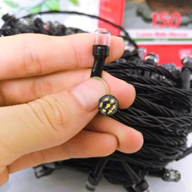 Dây Đèn LED Nháy Chớp Kim Cương 50m - Trang Trí Tết, Sinh Nhật, Ngoài Trời - 75.000đ