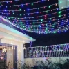 Dây đèn LED nháy đa màu 10-100m, chớp 10m/20m/30m/50m/100m - Trang trí cây, nhà, sân vườn, giảm giá 60.000đ 4