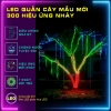 Dây đèn LED quấn cây trang trí đa màu, 300 nháy hiệu ứng, giảm giá 345k