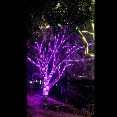 Dây đèn LED quấn cây trang trí đa màu, 300 nháy hiệu ứng, giảm giá 345k 7 Dây đèn LED quấn cây trang trí đa màu, 300 nháy hiệu ứng, giảm giá 345k 7