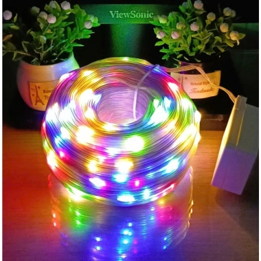 Dây đèn LED rẻ cây 20‑100m, chớp nháy, ánh sáng trắng‑vàng – Giá chỉ 225.000đ 4