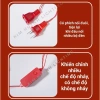 Dây đèn LED rèm lồng đỏ may mắn, trang trí Tết, chống thấm ngoài trời, 165k 8