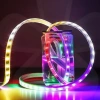 Dây đèn LED SMD2.835 bọc nhựa sắc màu 5‑30m chống nước, tặng nguồn 220V, hắt trần 8