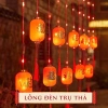 Dây Đèn LED Thả 3m 8 Chế Độ Lồng Đèn Chữ Phúc - Trang Trí Tết, Giá Ưu Đãi 165k 10