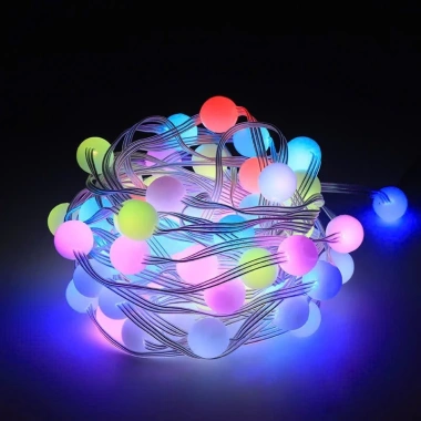 Dây Đèn LED Thông Minh 16 Triệu Màu Noel Tết Nháy Theo Nhạc App Remote 100k 9