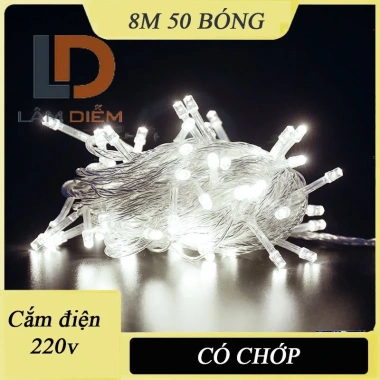 Dây đèn LED trang trí 50m chống nước, tiết kiệm điện - Giá chỉ 35.000 VNĐ 4