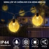 Dây đèn LED trang trí năng lượng mặt trời ONR – Quả cầu bi bọt, chống nước, 20‑50‑100 bóng, giá chỉ 113k 2