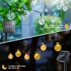 Dây đèn LED trang trí năng lượng mặt trời ONR – Quả cầu bi bọt, chống nước, 20‑50‑100 bóng, giá chỉ 113k 7