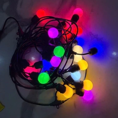 Dây đèn LED trang trí sân vườn Bóng Chanh đa màu, kín nước, siêu bền - Giá chỉ 125.000₫ 2 Dây đèn LED trang trí sân vườn Bóng Chanh đa màu, kín nước, siêu bền - Giá chỉ 125.000₫ 2