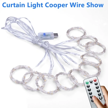 Dây Đèn LED Treo Rèm Cửa 3mx3m - Điều Khiển Từ Xa 13 Phím, Giá 62.699 VND 8 Dây Đèn LED Treo Rèm Cửa 3mx3m - Điều Khiển Từ Xa 13 Phím, Giá 62.699 VND 8