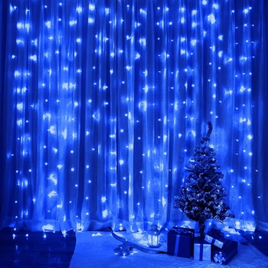 Dây Đèn LED Treo Rèm Cửa 3mx3m - Điều Khiển Từ Xa 13 Phím, Giá 62.699 VND 9 Dây Đèn LED Treo Rèm Cửa 3mx3m - Điều Khiển Từ Xa 13 Phím, Giá 62.699 VND 9