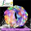 Dây đèn LED xanh hạt gạo 8 chế độ nháy đom đóm, chống nước, ngoài trời giá 99k 5