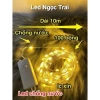 Dây đèn LED xanh hạt gạo 8 chế độ nháy đom đóm, chống nước, ngoài trời giá 99k 6