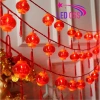 Dây đèn lồng đỏ 5m 6 đèn lồng tua rua đẹp, treo ngoài trời Tết năm mới, 179k 9