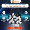 Dây đèn ngoài trời 5m-10m chống nước, trang trí cà phê, Noel Tết - 99.000 VND