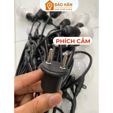 Dây đèn ngoài trời 5m-10m chống nước, trang trí cà phê, Noel Tết - 99.000 VND 6 Dây đèn ngoài trời 5m-10m chống nước, trang trí cà phê, Noel Tết - 99.000 VND 6