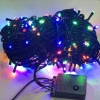 Dây Đèn Nháy Kim Cương 40m Nhiều Màu - Chống Nước, Đèn Led Ngoài Trời, Cây Thông Noel, Tết