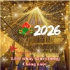 Dây Đèn Nháy Kim Cương 40m Nhiều Màu Chống Nước - Trang Trí Ngoài Trời Noel Tết 2