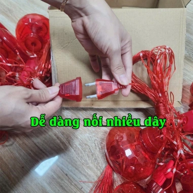 Dây đèn rèm Lồng Đèn Đỏ May Mắn - Đèn Tết Nháy Đèn Trang Trí Nhà, Giá Ưu Đãi 79.000₫