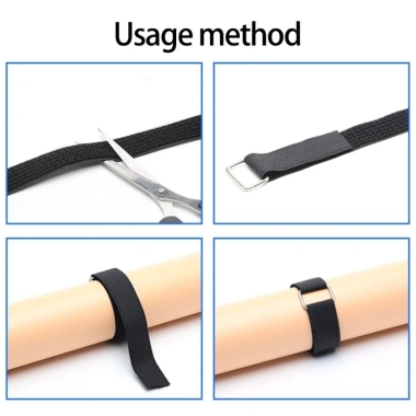 Dây Đeo 10m 50mm Tái Sử Dụng, Không Ăn Mòn, Kẹp Cáp An Toàn, Cuộn 10M 3