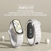 Dây Đeo 3D Laser Dập Nổi Silicon cho Xiaomi Mi Band 5-10 - Giá chỉ 32.000đ, Thay Thế Dễ Dàng, Siêu Bền 5