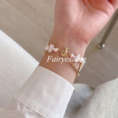 Dây đeo bướm hồng ngọc trai cho Huawei và Honor Band - Giá chỉ 123.200₫