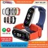 Dây Đeo Cao Su Mi Band 10-3 Mặt Kim Loại, Khung Thép Không Gỉ, Mềm Hơn Dây Z, CHÍNH HÃNG