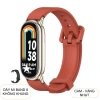 Dây Đeo Cao Su Mi Band 10-3 Mặt Kim Loại, Khung Thép Không Gỉ, Mềm Hơn Dây Z, CHÍNH HÃNG 8