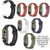Dây Đeo Cao Su Mi Band 10-3 Mặt Kim Loại, Khung Thép Không Gỉ, Mềm Hơn Dây Z, CHÍNH HÃNG 9