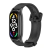 Dây Đeo Cao Su Mi Band 10-3 Mặt Kim Loại, Khung Thép Không Gỉ, Mềm Hơn Dây Z, CHÍNH HÃNG 10