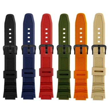 Dây Đeo Cao Su Silicone 18mm YIFILM cho Casio W-218h, F-108, AE1.200, 1.000, 1.300 - Giá 63.430₫ 3