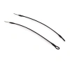 Dây đeo chip từ chống trộm cho túi xách, giày dép - hợp kim bọc nhựa đen 17cm, giá 150k 2