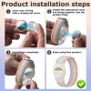 Dây đeo cổ tay AirTag chống nước cho trẻ, vòng nylon co giãn có giá đỡ, vỏ bảo vệ GPS Tracker - 29.333đ 6