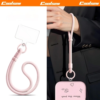 Dây đeo cổ tay đan ngắn cho ốp lưng điện thoại, không kén dòng máy - iPhone, OPPO, Samsung, Xiaomi - Giá 35.800₫
