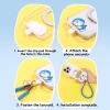 Dây đeo cổ tay Rock Ủy quyền Doraemon - Đa năng, tương thích iPhone, giá chỉ 108k 8