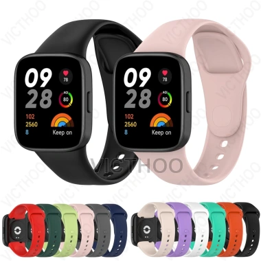 Dây đeo cổ tay silicon cho Redmi Watch 3 3 Active - Giá 51.692 VND, bền, thoải mái