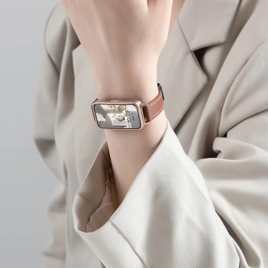 Dây Đeo Da Khóa cho Huawei Band 10-6 & Honor Band 7-6 - Giá ưu đãi 171.600₫