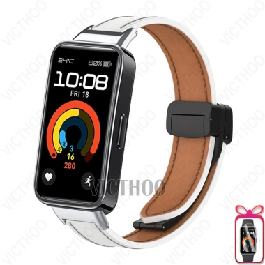 Dây Đeo Da Khóa cho Huawei Band 10-6 & Honor Band 7-6 - Giá ưu đãi 171.600₫