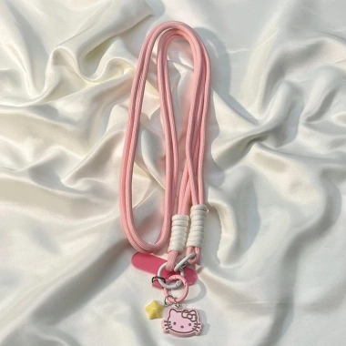Dây Đeo Đa Năng Charm Mèo và Móc Khóa - Phù Hợp Mọi Loại Ốp Điện Thoại, Giá Ưu Đãi 27.550₫