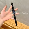 Dây đeo da nút tre sáng mặt cho Xiaomi Mi Band 10-9-8-7-6-5-4-3, vòng đeo tay NFC Band - Giá chỉ 73.700đ 7