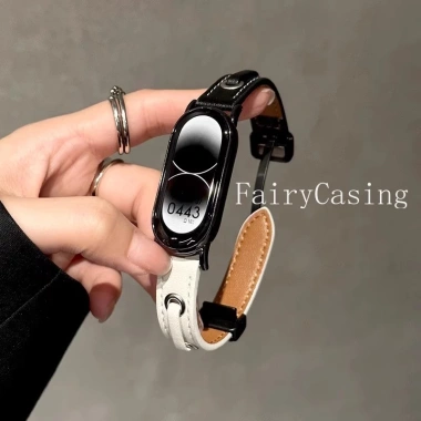 Dây Đeo Da Rỗng Ceramic cho Xiaomi Mi Band 10-9-8-7-6-5-4-3, Thay Thế 128.700 VND 6