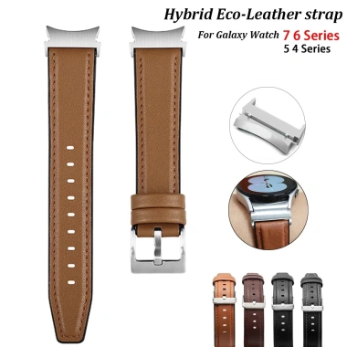 Dây đeo da silicone cho Samsung Galaxy Watch 7, 6 Classic, Watch7 FE, 5/5 Pro 40-47mm Giá ưu đãi 126.402 VND