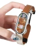 Dây đeo da thật cao cấp cho Xiaomi Mi Band 10NFC - Eo nhỏ, nam nữ, giảm giá 5