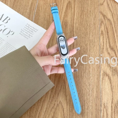 Dây đeo da thời trang cho Xiaomi Mi Band 10/9/8 - Thay thế Miband 7-3 NFC, dây thể thao giá 50.600₫ 8